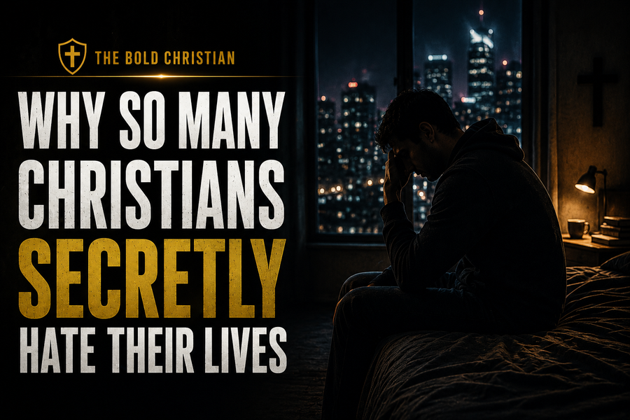 Why So Many Christians Secretly Hate Their Lives