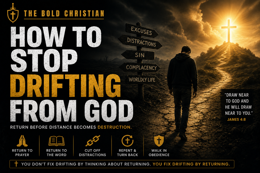 How To Stop Drifting From God