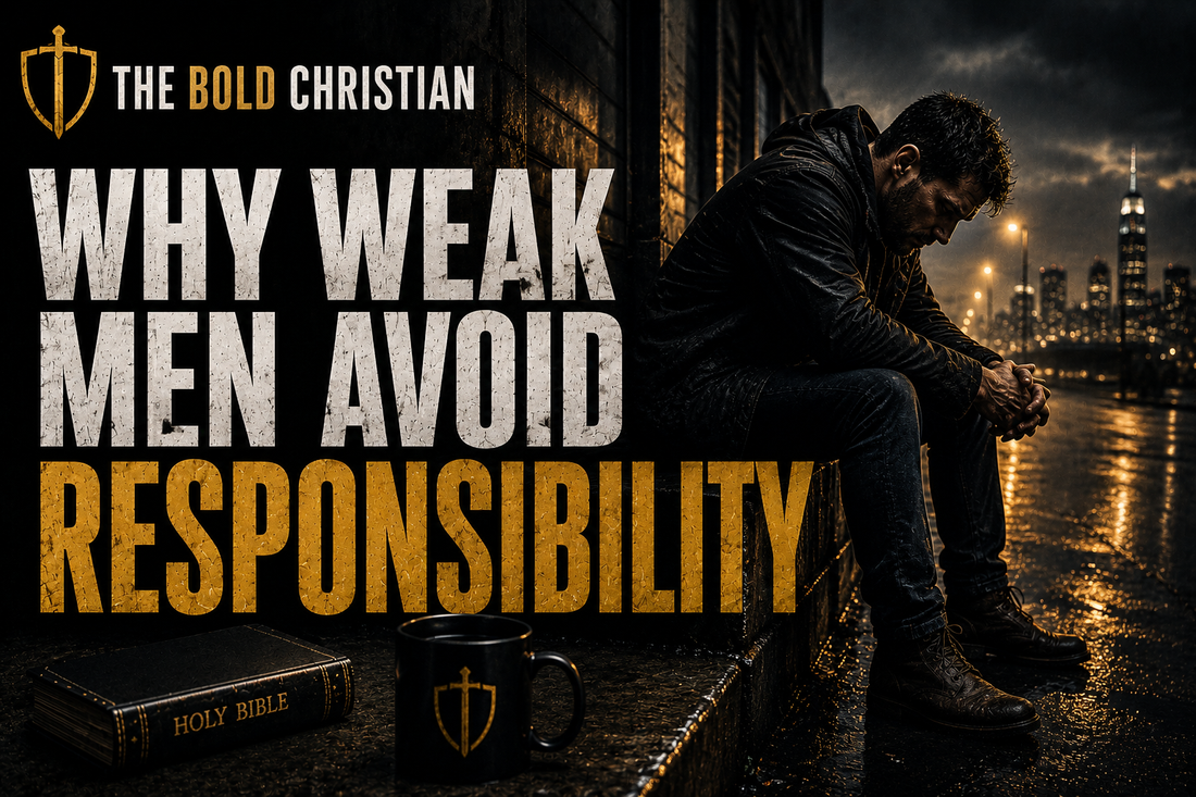 Why Weak Men Avoid Responsibility