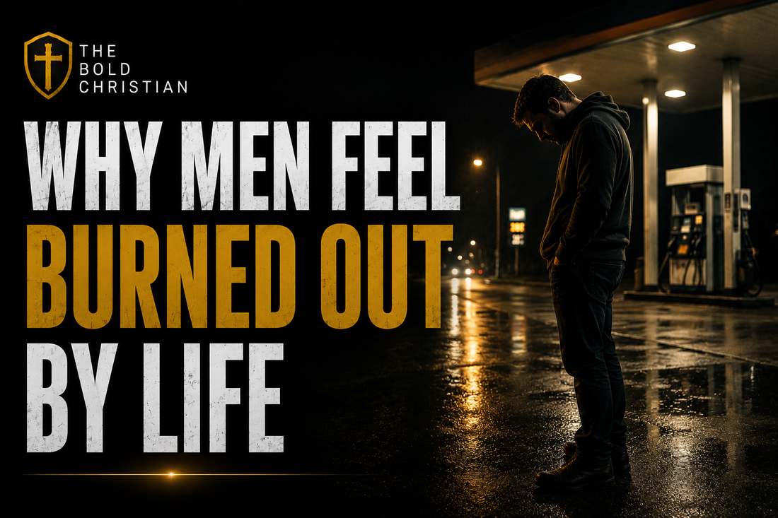 Why So Many Men Feel Burned Out By Life