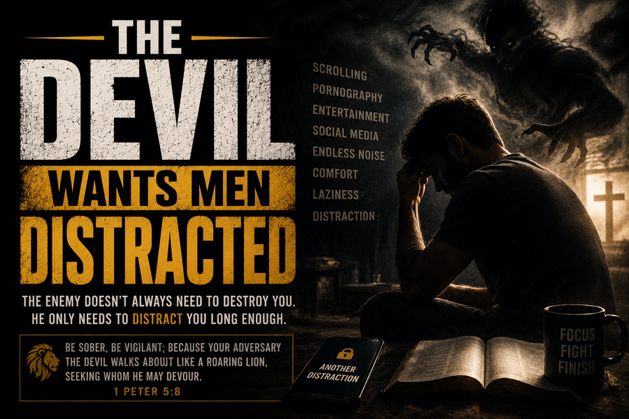 The Devil Wants Men Distracted