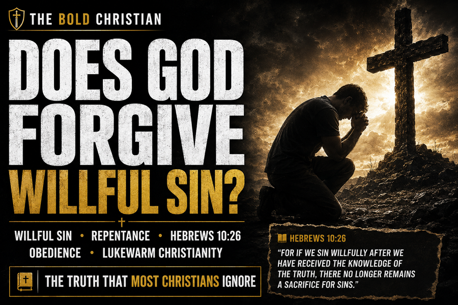 Does God Forgive Willful Sin?