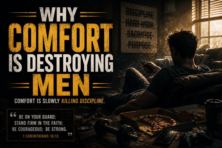 Why Comfort Is Destroying Men