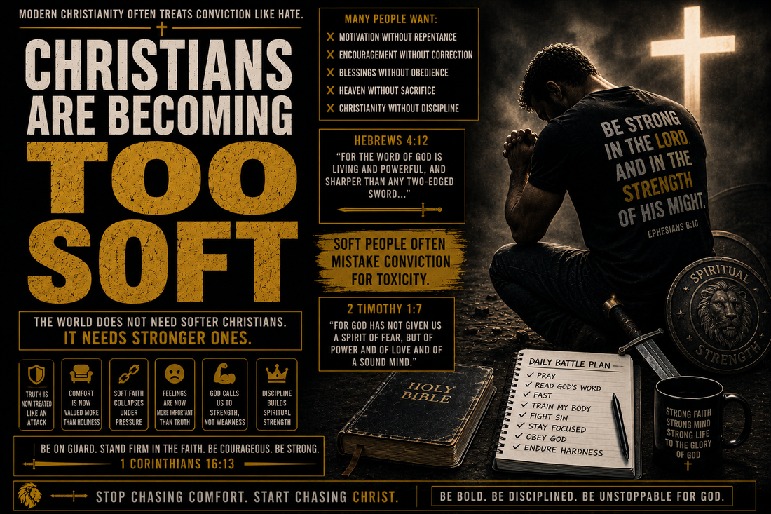 Christians Are Becoming Too Soft