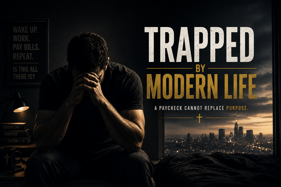 Why So Many Men Feel Trapped By Modern Life
