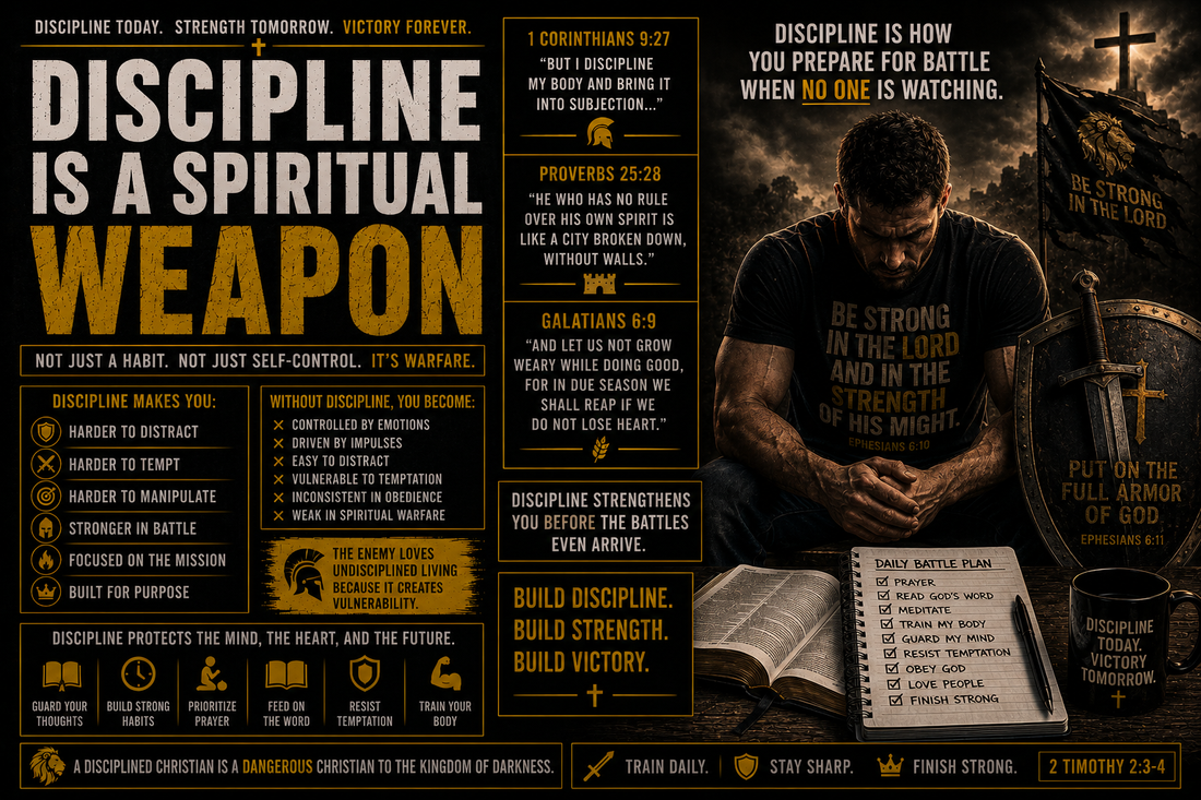 Discipline Is A Spiritual Weapon