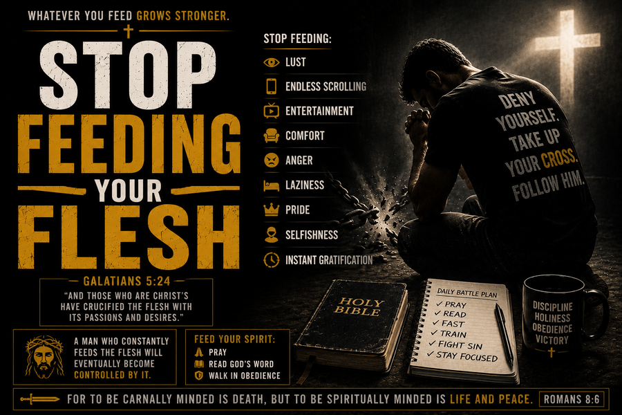 Stop Feeding Your Flesh