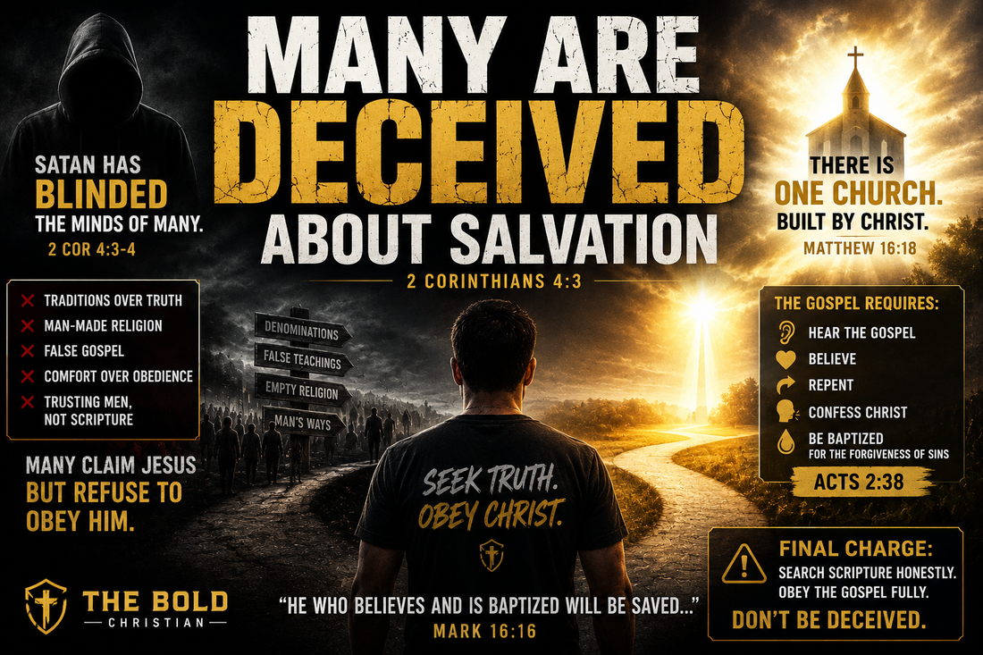 Many Are Deceived About Salvation