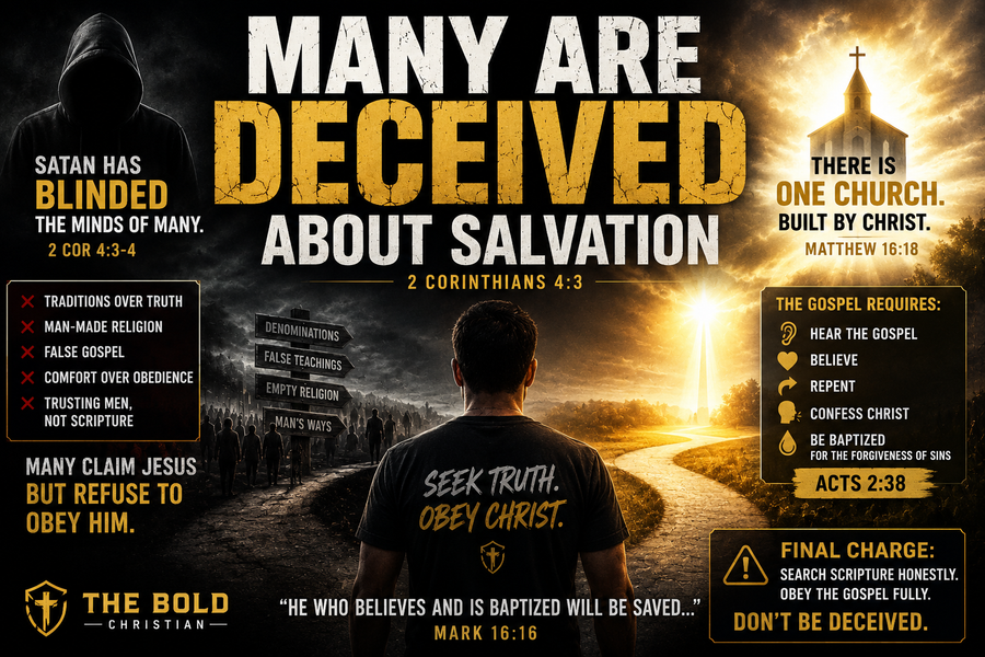 Many Are Deceived About Salvation